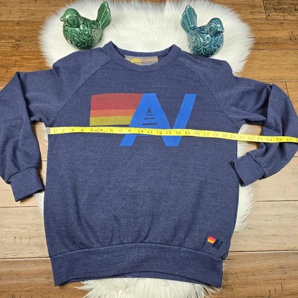 Aviator Nation Logo Crewneck Sweatshirt Small - Picture 11 of 11